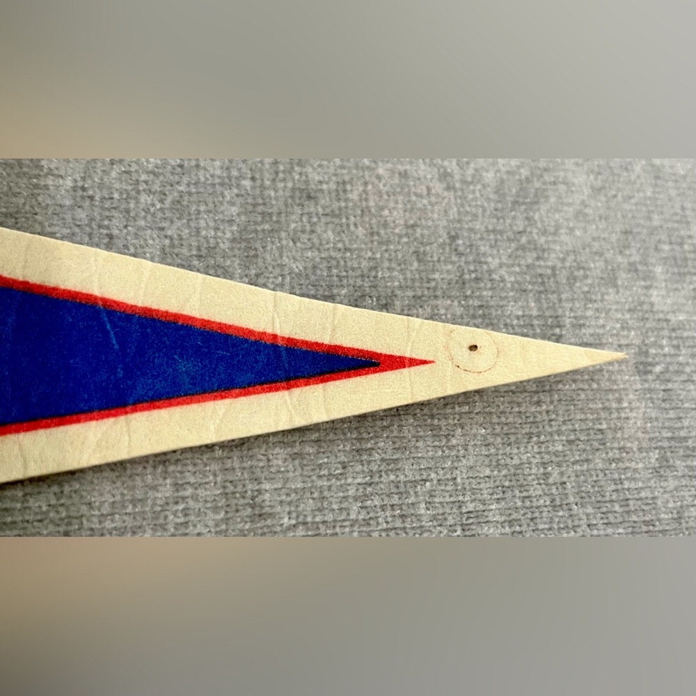1989 Nolan Ryan MLB Texas Rangers 300 Wins Pennant Flag Vintage - Picture 11 of 15